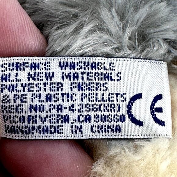 Aurora Busch Gardens Small Wolf Plush Grey and White - Picture 7 of 8